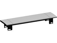 Bachmann POWER FRAME COVER 4-tie - uppoasennettava pistorasian kansi - alumiini