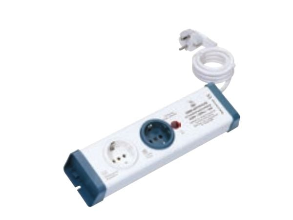 Bachmann 924.164, 2 AC-pistorasia(a), Tyyppi F, 230 V, 50 Hz, 16 A, F-tyyppi (Schuko)