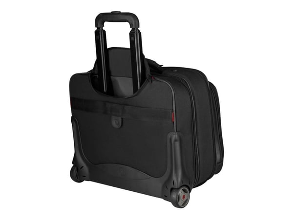 Wenger POTOMAC 2-Piece Business Set with Comp-U-Roller - Notebookbæreveske - 17" - svart - med 15.4" Laptop Case