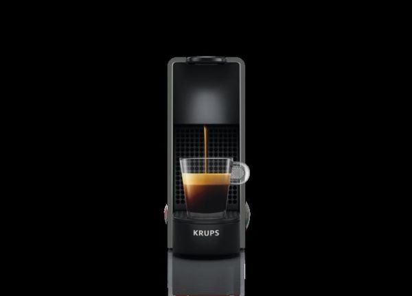 Krups Nespresso Essenza Mini XN110B - Kaffemaskin - 19 bar - mørkegrå