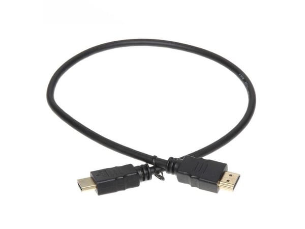 Akyga - HDMI-kabel med Ethernet - HDMI hann til HDMI hann - 50 cm - svart