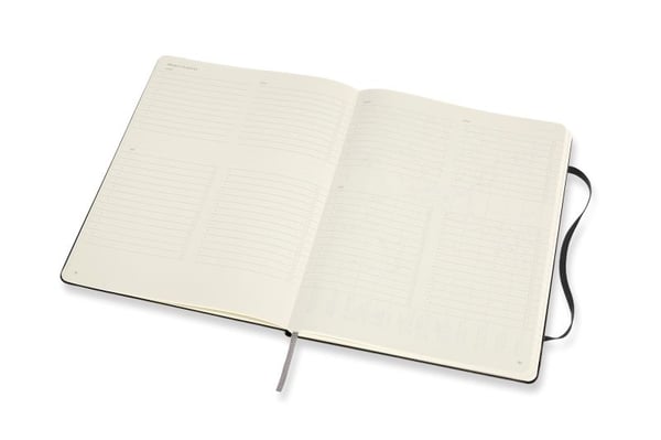 Moleskine Pro notebook XL hard cover sort