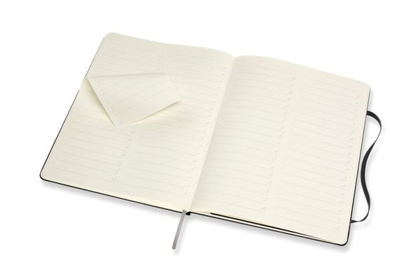 Moleskine Pro notebook XL hard cover sort