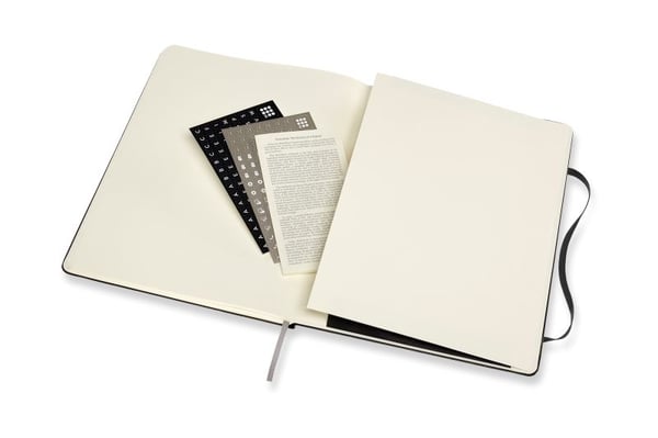 Moleskine Pro notebook XL hard cover sort