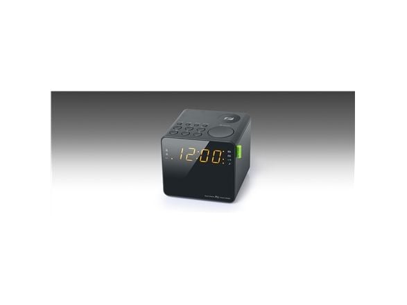 Muse M-187CR, Klokke, Digitalt, FM, MW, PLL, LED, 2,29 cm (0.9"), Gult