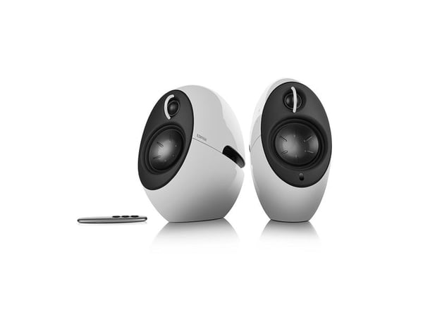 Edifier Luna Eclipse e25HD - Högtalare - trådlös - Bluetooth - 74 Watt (Total) - 2-vägs - vit
