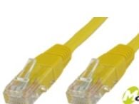 MicroConnect - Nettverkskabel - RJ-45 (hann) til RJ-45 (hann) - 20 m - UTP - CAT 5e - med støvel, flertrådet - gul