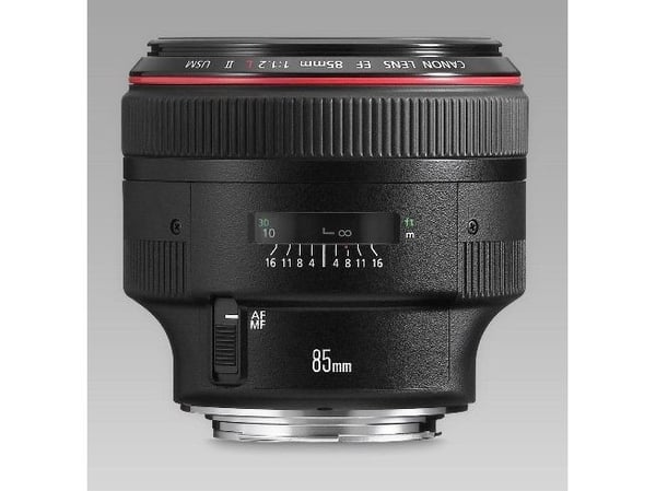Canon EF - Teleobjektiv - 85 mm - f/1.2 L II USM - Canon EF - för EOS 1000, 1D, 50, 500, 5D, 7D, Kiss F, Kiss X2, Kiss X3, Rebel T1i, Rebel XS, Reb...