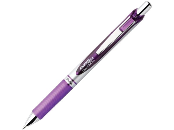 Rollerballpenna Pentel EnerGel violett 0,7mm BL77 (12 st.)