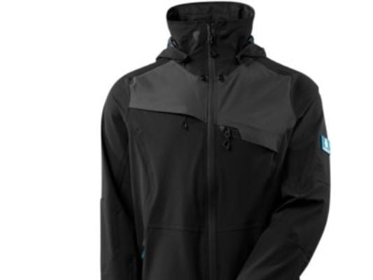 MASCOT 17001-411-0918 Outer Shell Jacket, Takki, Ei sukupuolirajoitusta, Antrasiitti, Musta, L, 5 taskua, 5 taskua