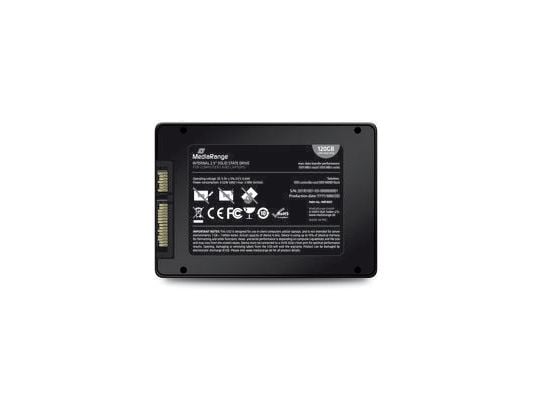 MediaRange MR1001 - SSD - 120 GB - intern - 2.5" - SATA 6Gb/s - svart