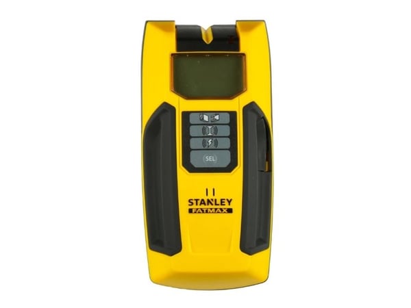 Stanley FATMAX, Strömförande kabel, Metall, Trä, Svart, Gul, LCD, 9 V, Batteri