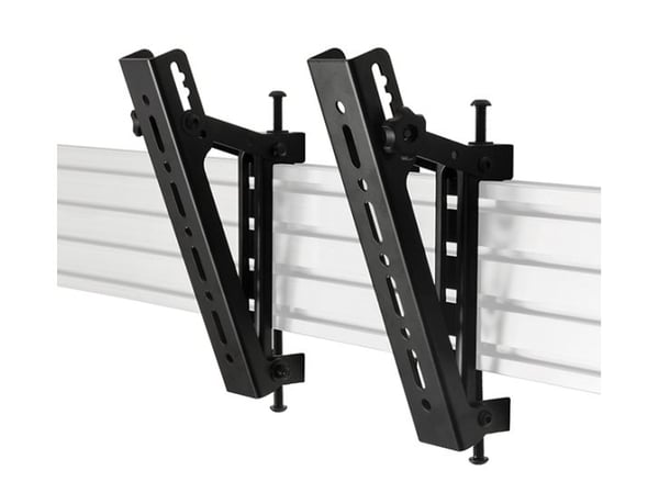 B-Tech BT8390-VESA200T, Monteringsarm, Sort, 70 kg, Skinne, 200 x 200,600 x 200 mm, 119,4 cm (47")