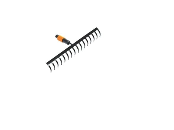 Fiskars 1000654, Galvanoitu teräs, Muovi, Musta, Keltainen, 1 kpl