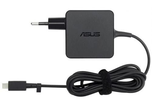 ASUS AC65-00 - Strømadapter - AC 100-240 V - 65 watt - Europa - svart - for Chromebook 12; ExpertBook B9; P5; ZenBook 13; 13 OLED; 14; ZenBook Flip 13