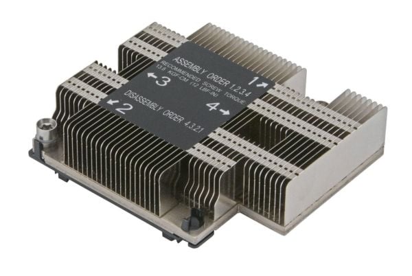 Super Micro Supermicro - Prosessorijäähdytin - (Socket P) - 1U - SUPERMICRO X11DPL-I:lle (SNK-P0067PD)