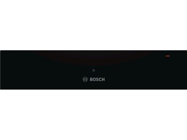 Bosch Serie | 6 BIC510NB0 - Oppvarmingsskuff - innebygd - fordypning - bredde: 56 cm - dybde: 55 cm - høyde: 14 cm - vulkansvart