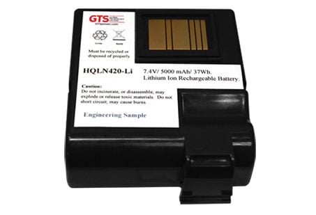 GTS HQLN420-LI - Skriverbatteri - litiumion - 5000 mAh - for Zebra QLn 420