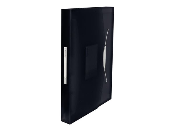 Esselte Vivida - Dokumentmappe - kan utvides - 6 rom - for A4 (210 x 297 mm) - kapasitet: 300 ark - med fliker - livlig svart