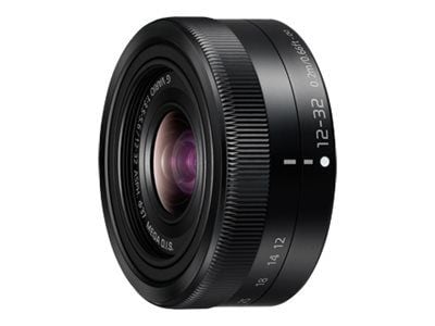 Panasonic Lumix H-FS12032 - Zoom-linse - 12 mm - 32 mm - f/3.5-5.6 G VARIO ASPH - Micro Four Thirds - for Lumix G AG-GH4UP, DC-GX880, DMC-G7, G70, ...