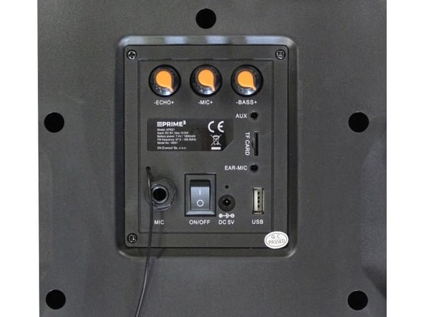 Bluetooth-högtalare PRIME3 XPLODE APS21 (svart/orange)