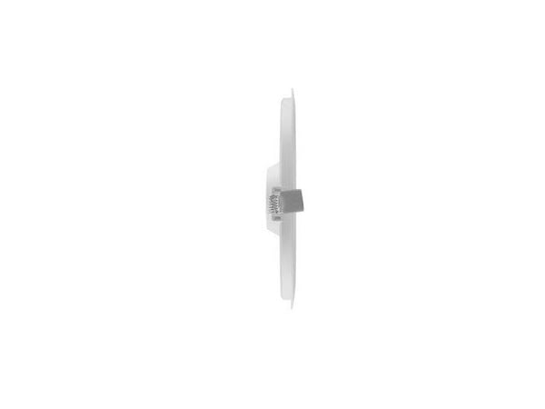 LEDVANCE DOWNLIGHT SLIM - Wall/ceiling recessed lamp - LED - 18 W - varmt hvitt lys - 3000 K - rund - hvit