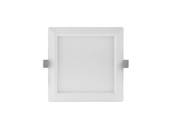 LEDVANCE DOWNLIGHT SLIM - Wall/ceiling recessed lamp - LED - 6 W - varmt hvitt lys - 3000 K - kvadrat - hvit