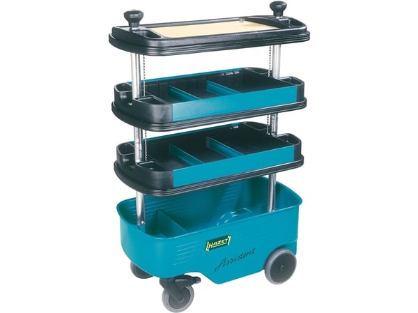 HAZET Assistent 166C, Metall, Plast, Sort, Blå, 300 kg, 398 mm, 725 mm, 1102 mm