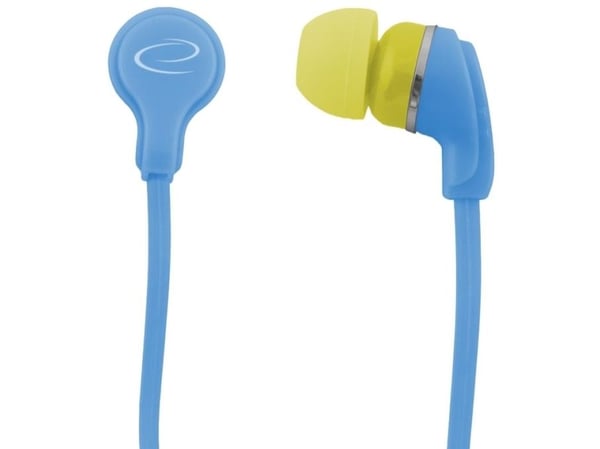 Esperanza EH147T NEON - Hörlurar - inuti örat - kabelansluten - 3,5 mm kontakt - turkos
