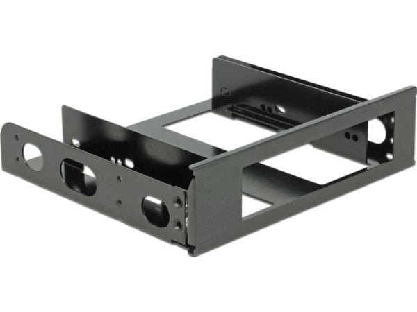 Delock - Uttagbar harddiskramme - fra 5,25" til 3,5" - svart