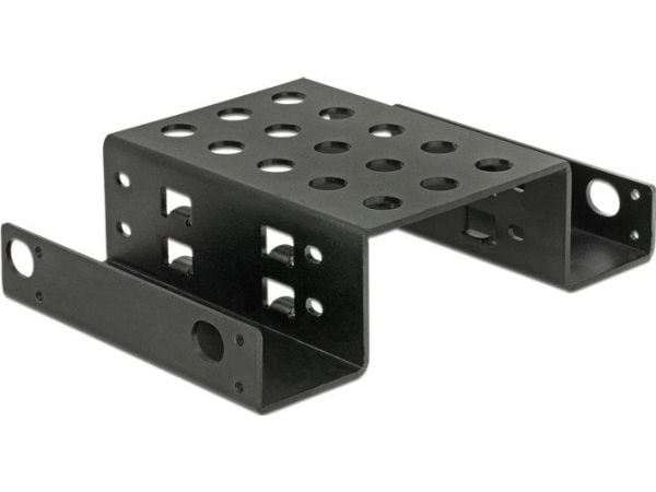 Delock - Uttagbar harddiskramme - 5,25" til 2 x 2,5" - svart