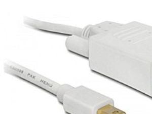 Delock - DisplayPort-kabel - Mini DisplayPort (hann) til HD-15 (VGA) (hann) - 1 m