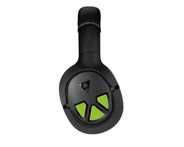 Turtle Beach XO Three, Koblet med ledninger (ikke trådløs), Spilling, 20 - 20000 Hz, Hodesett, Sort, Grønn