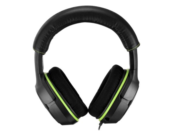 Turtle Beach XO Three, Koblet med ledninger (ikke trådløs), Spilling, 20 - 20000 Hz, Hodesett, Sort, Grønn