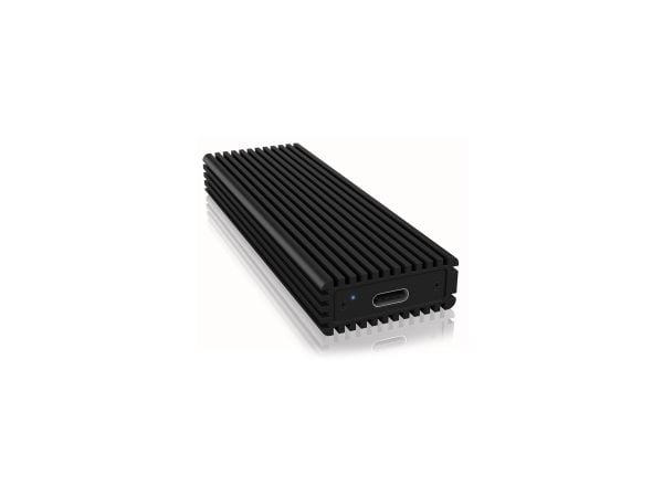 RaidSonic ICY BOX IB-1816M-C31 - Lagringspakning - M.2 - M.2 Card - NVME - USB 3.1 (Gen 2) - sort