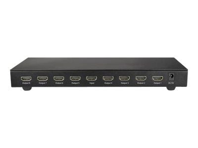 Startech 4K 60hz HDMI Splitter - 8 Port - HDR Support - 7.1 Surround Sound Audio - HDMI Distribution Amplifier - HDMI 2.0 Splitter (ST128HD20) - Vi...