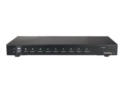 Startech 4K 60hz HDMI Splitter - 8 Port - HDR Support - 7.1 Surround Sound Audio - HDMI Distribution Amplifier - HDMI 2.0 Splitter (ST128HD20) - Vi...