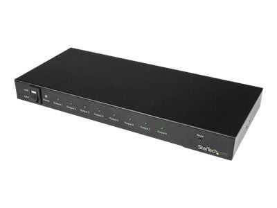 Startech 4K 60hz HDMI Splitter - 8 Port - HDR Support - 7.1 Surround Sound Audio - HDMI Distribution Amplifier - HDMI 2.0 Splitter (ST128HD20) - Vi...