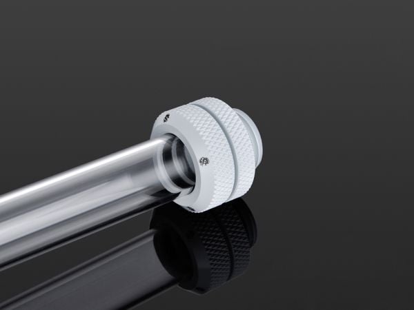Bitspower BP-DWEML, Messing, Hvit, 1/4", Væske