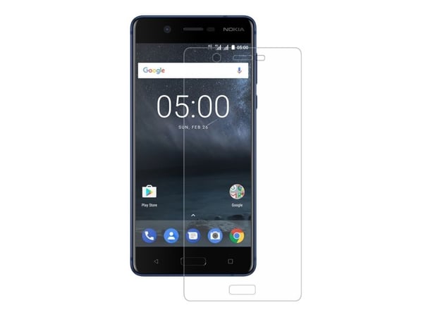 EIGER EGSP00133, Nokia, Nokia 5, Pölynkestävä, Läpinäkyvä, 1 kpl