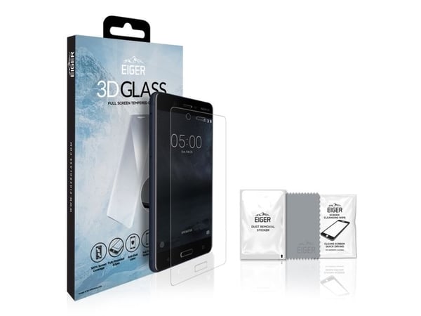 EIGER EGSP00133, Nokia, Nokia 5, Støvresistent, Gjennomsiktig, 1 stykker