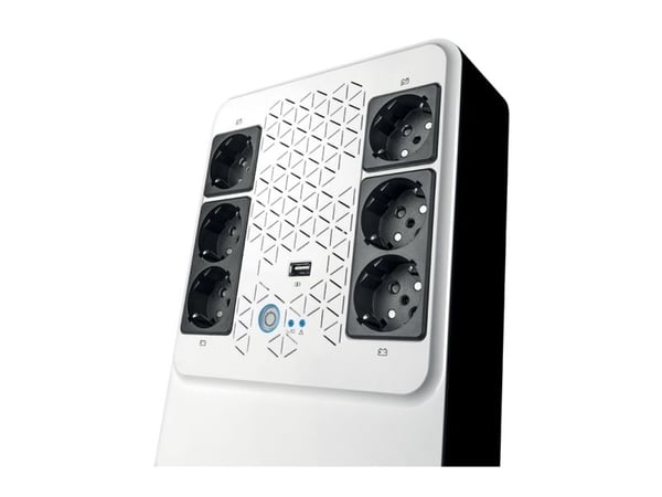 Legrand Keor Multiplug - UPS - AC 230 V - 480 watt - 800 VA - enkeltfase - 7 Ah - utgangskontakter: 6 - Frankrike