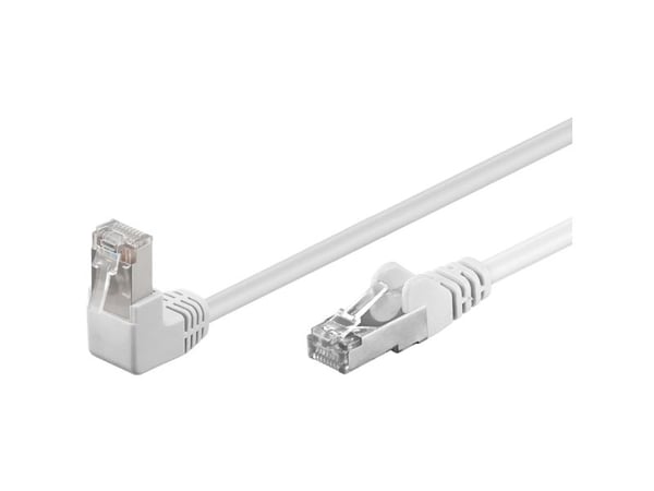Goobay 94183, 10 m, Cat5e, F/UTP (FTP), RJ-45, RJ-45, Valkoinen