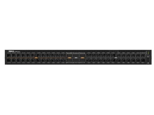 Dell Networking S4148F-ON - Switch - L3 - Styrt - 48 x 10 Gigabit SFP+ + 4 x 100 Gigabit QSFP28 + 2 x 40 Gigabit QSFP+ - front til bakside-luftflyt...