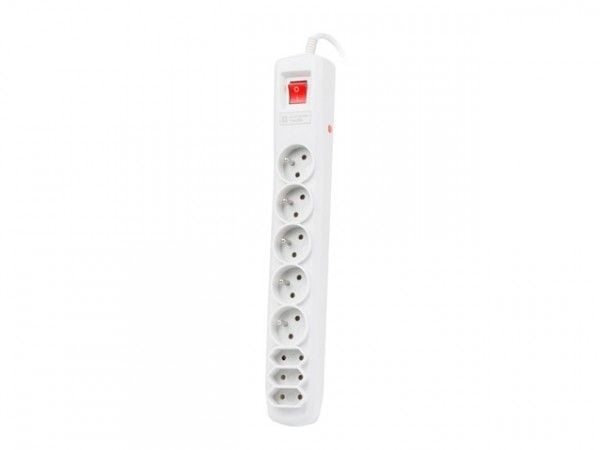 NATEC NSP-0804, 155 J, 8 AC-utganger, 230 V, 50 Hz, 10 A, 2300 W