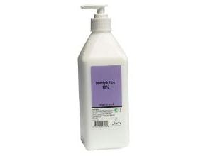 Hudcreme Handy Lotion 18% Fedtindhold 600ml med Pumpe uden Farve/Parfume,15 fl x 600 ml/krt