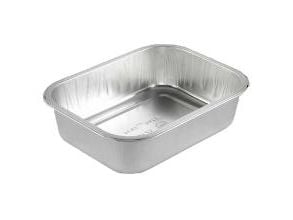 Alubakke Ready2Cook 750 ml 178x136x45 mm Sølv,4 ps x 110 stk/krt
