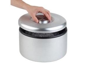 Isspand 8 ltr Ø27x20 cm Anodiseret Aluminium,4 stk/krt
