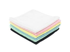 Microfiberklud Neutral 32x32cm Økotex gul,10 stk/pk