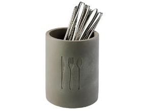 Bestikholder Element Ø11x14 cm Beton Grå,stk